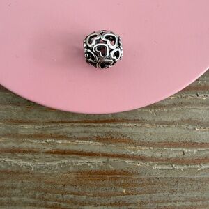 Pandora Silver Heart Ring Charm